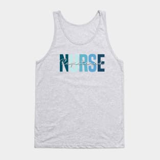 Vintage Registered Nurse RN Nursing Nurse Day and Nurse Week Tank Top